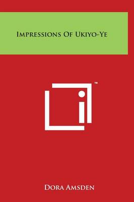 Book cover for Impressions of Ukiyo-Ye