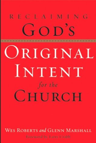 Book cover for Reclaiming God's Original Intent for the Church