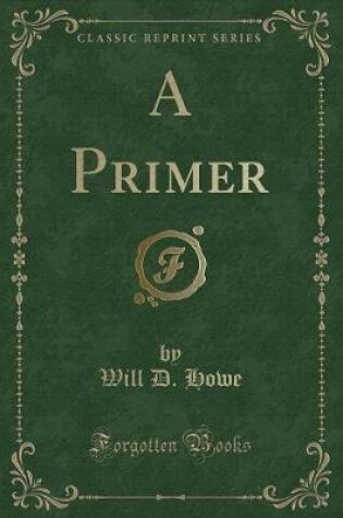 Cover of A Primer (Classic Reprint)