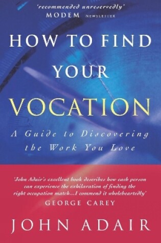 Cover of How to Find Your Vocation