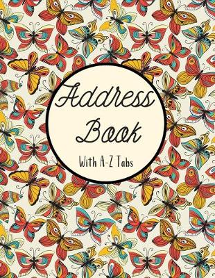 Book cover for Address Book with A-Z Tabs