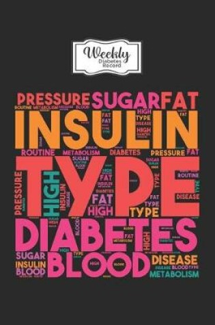 Cover of Weekly Diabetes Record