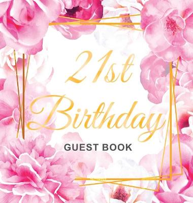 Book cover for 21st Birthday Guest Book
