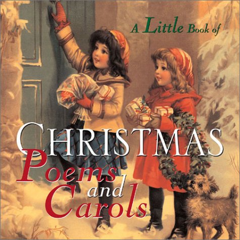 Book cover for A Little Book of Christmas Poems and Carols