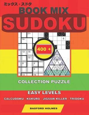 Book cover for Book mix sudoku. 400 collection puzzle.