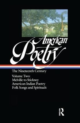 Book cover for American Poetry: The Nineteenth Century