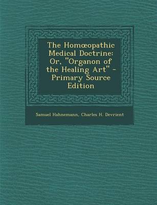 Book cover for The Hom Opathic Medical Doctrine