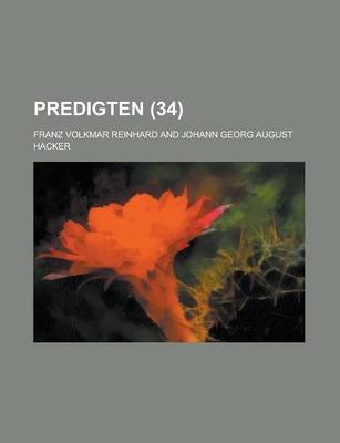 Book cover for Predigten (34)