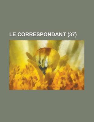 Book cover for Le Correspondant (37)