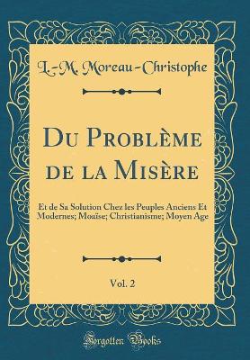 Book cover for Du Probleme de la Misere, Vol. 2