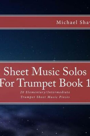 Cover of Sheet Music Solos For Trumpet Book 1