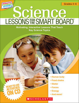 Cover of Science Lessons for the Smart Board(tm) Grades 4-6