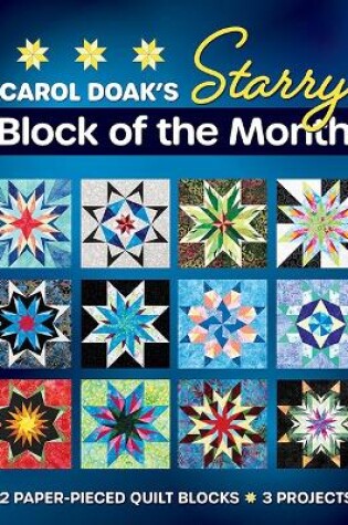 Cover of Carol Doak's Starry Block of the Month