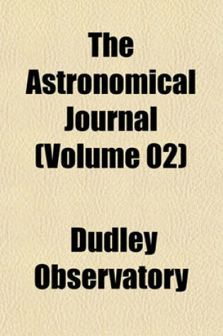 Cover of The Astronomical Journal (Volume 02)