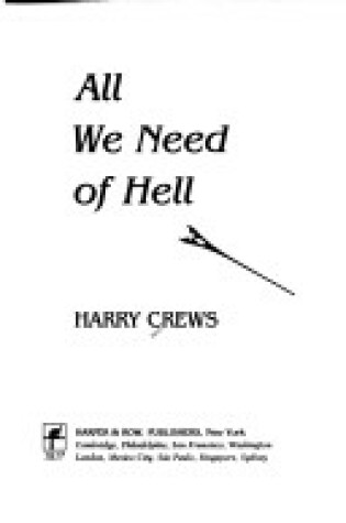 Cover of All We Need of Hell
