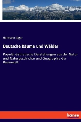 Cover of Deutsche B�ume und W�lder