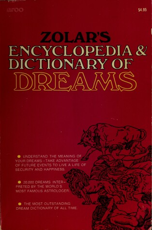 Book cover for Encyclopaedia and Dictionary of Dreams