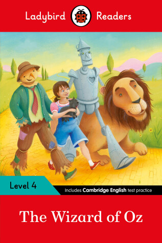 Book cover for The Wizard of Oz: Ladybird Readers Level 4