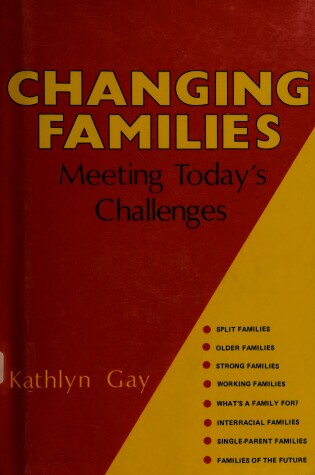 Cover of Changing Families