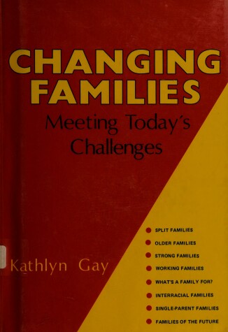 Book cover for Changing Families