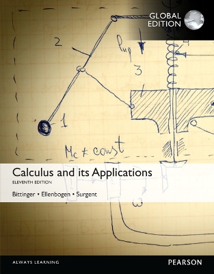 Book cover for Calculus And Its Applications, Global Edition