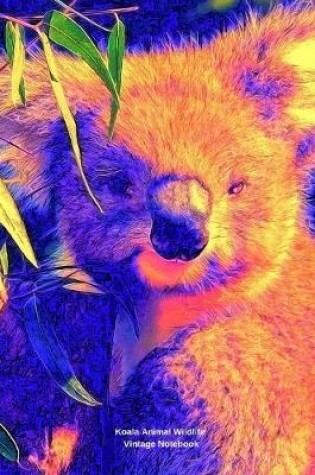 Cover of Koala Animal Wildlife Vintage Notebook