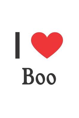 Book cover for I Love Boo