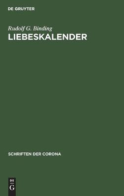 Book cover for Liebeskalender