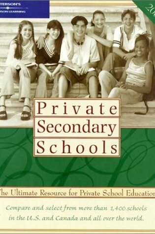 Cover of Private Secondary Schools 2001