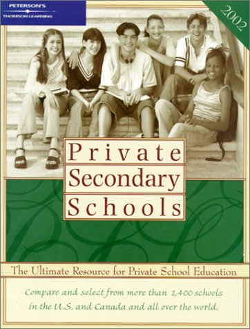 Book cover for Private Secondary Schools 2001