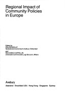 Book cover for Regional Impact of Community Policies in Europe