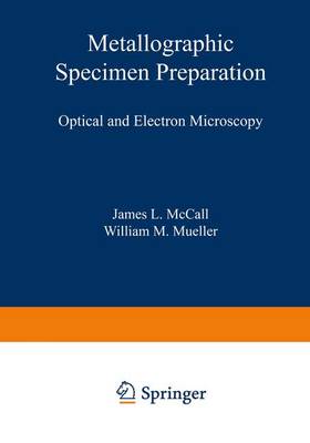 Cover of Metallographic Specimen Preparation