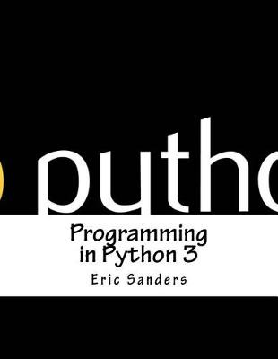 Book cover for Programming in Python 3