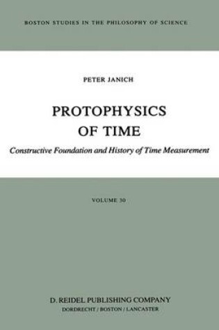 Cover of Protophysics of Time