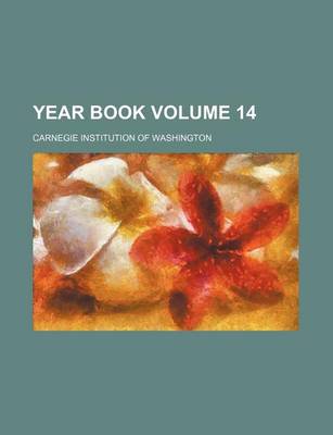 Book cover for Year Book Volume 14