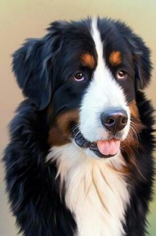 Cover of Beautiful Profile of a Bernese Mountain Dog Journal