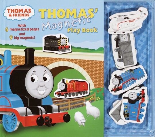 Book cover for Thomas' Magnetic Playbook (Thomas & Friends)
