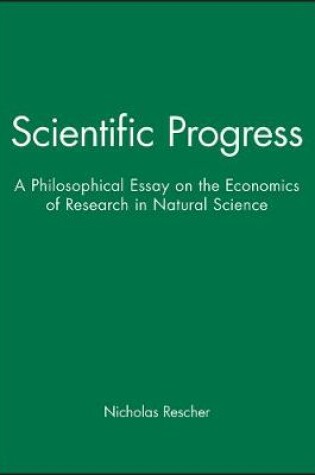 Cover of Scientific Progress