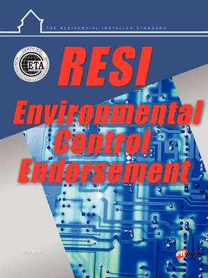 Book cover for Resi Environmental Control Endorsement