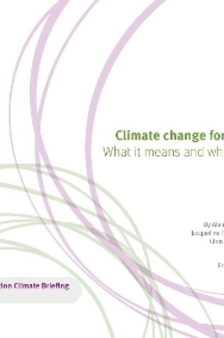 Cover of Climate change for food projects