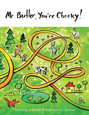 Book cover for Mr Butler, You're Cheeky!