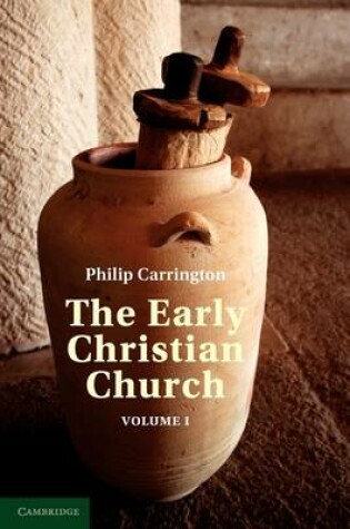 Cover of The Early Christian Church: Volume 1, The First Christian Church