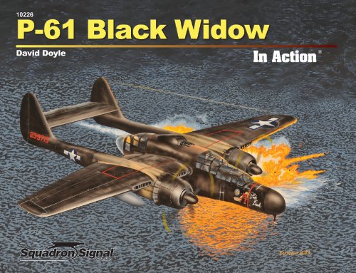 Book cover for P-61 Black Widow in Action