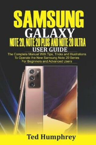 Cover of Samsung Galaxy Note 20, Note 20 plus and Note 20 Ultra User Guide