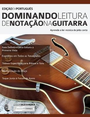 Book cover for Dominando Leitura de Notação na Guitarra