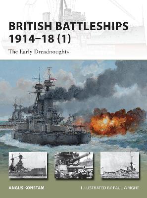 Book cover for British Battleships 1914-18 (1)