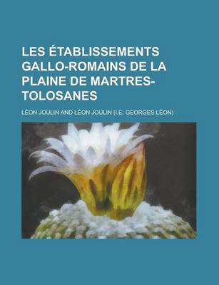 Book cover for Les Etablissements Gallo-Romains de La Plaine de Martres-Tolosanes