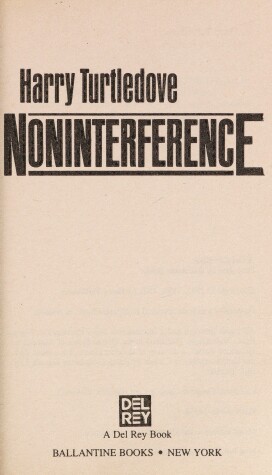 Book cover for Noninterference