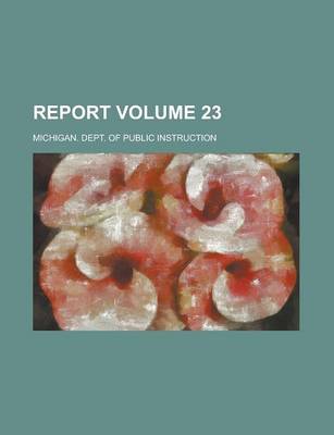 Book cover for Report Volume 23