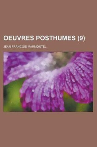 Cover of Oeuvres Posthumes (9)